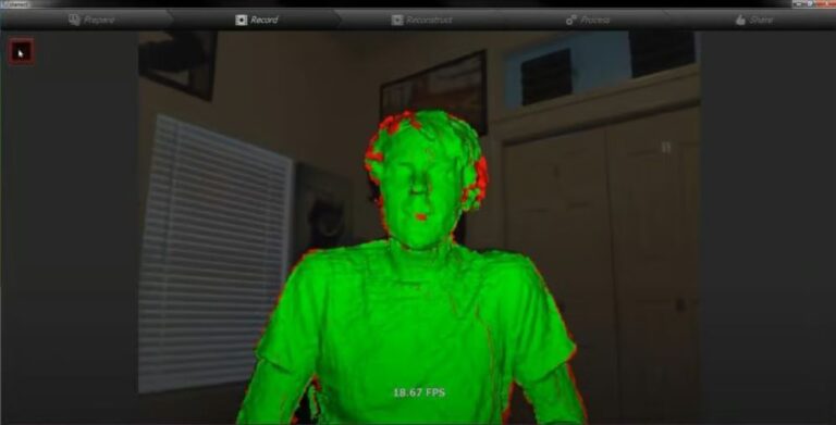 Kinect 3D szkennerként - egyszerű oktatóanyag kezdőknek - 3DNyomtass.hu