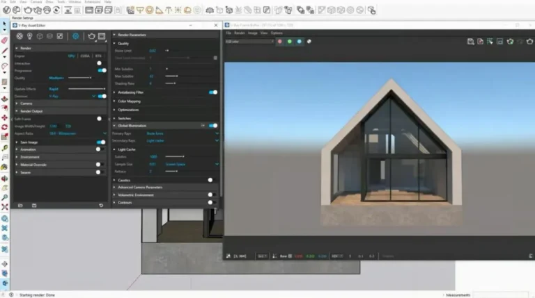 A legjobb SketchUp render beépülő modulok - 3DNyomtass.hu